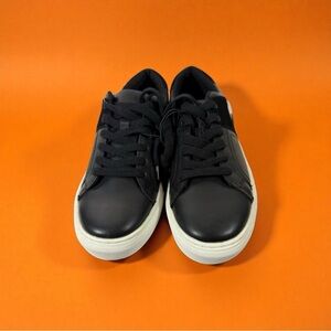 Stylus Men's Saunter Suede Trim Sneakers Black Size 8